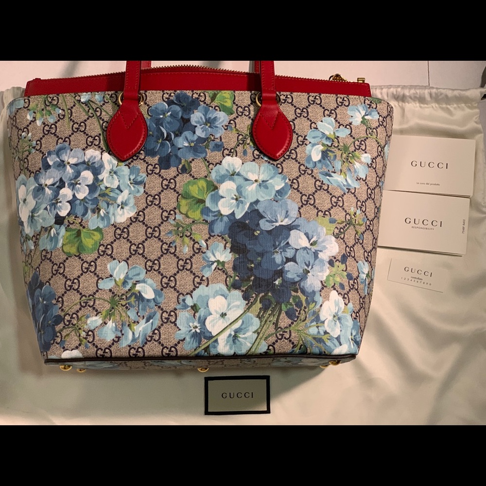 Gucci leather tote